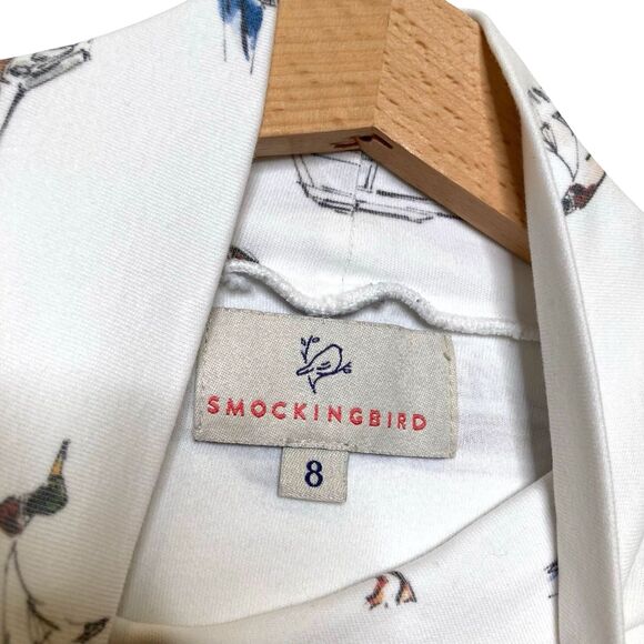 Smockingbird Ducks And Trucks Print All Over Turtleneck Sweatshirt Boys Size 8 - Picture 9 of 10